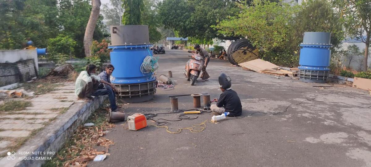 Installation-of-1000-MM-Diameter-Flowmeter